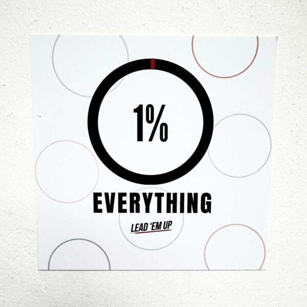 Locker Print - 1% Everything - Image 2