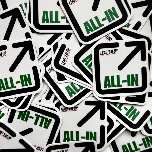 All-In Sticker